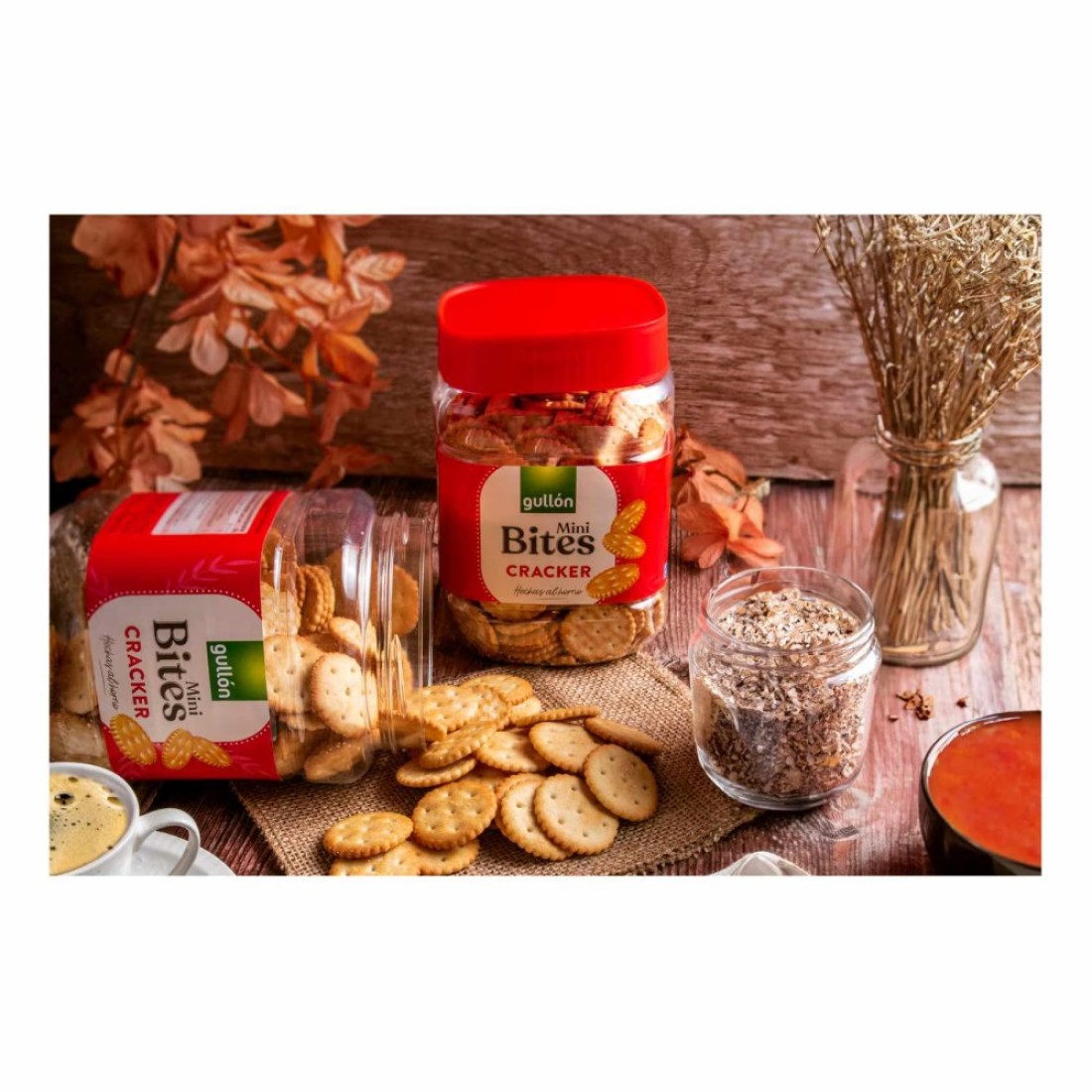 Gullon Round Shape Mini Crackers 350g
