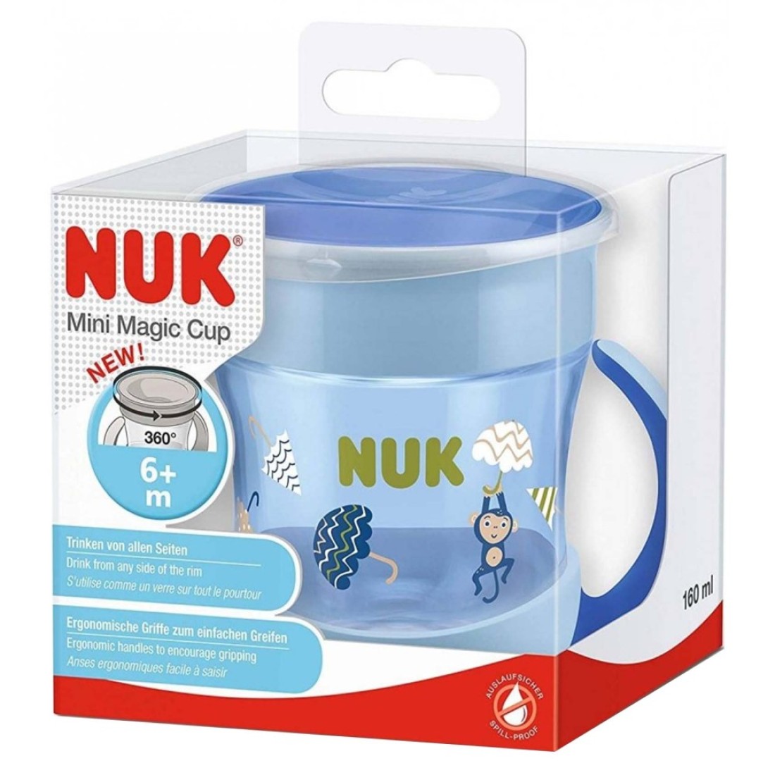 NUK Mini Magic Cup SNK725 160ml Multicolour