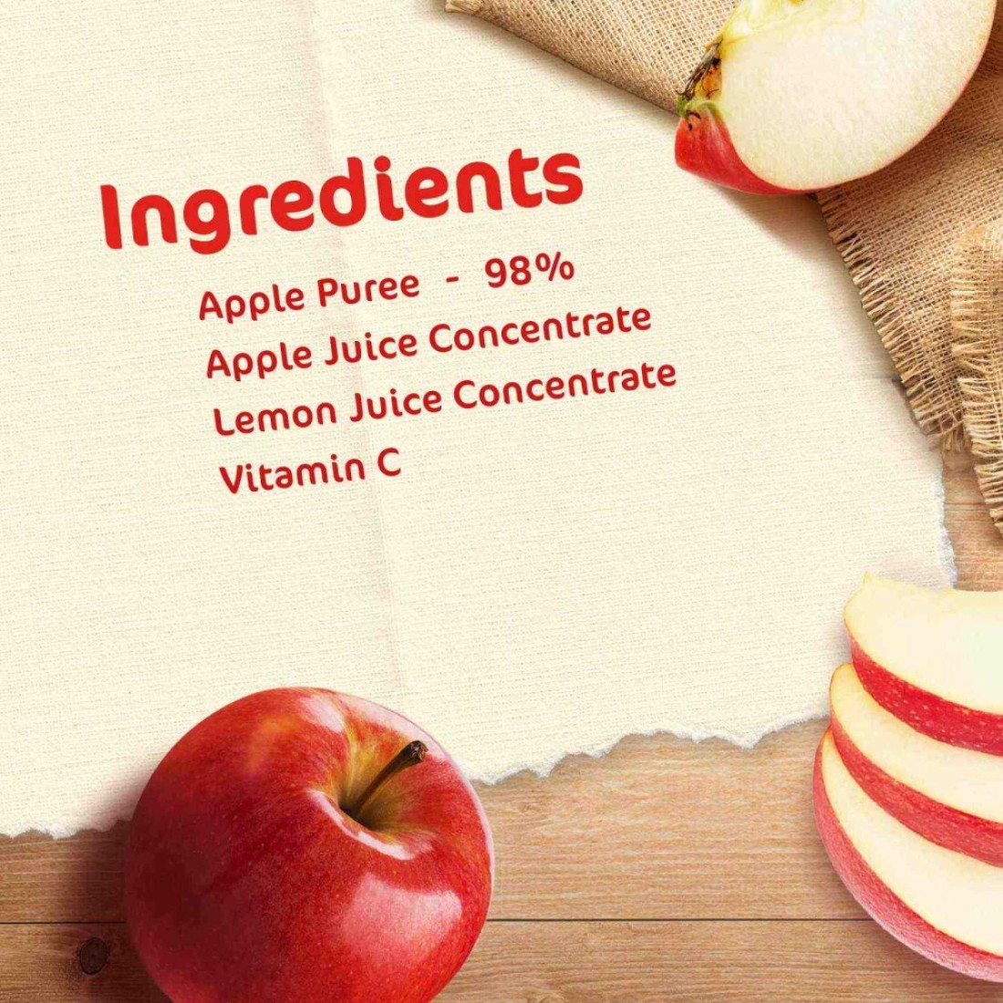 Nestle Cerelac Fruits Puree Pouch, Apple, from 6 Months, 90g