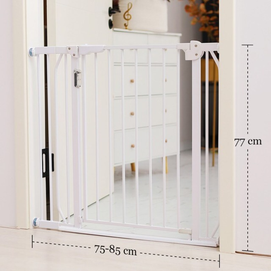 Baby Safe Safety Gate with LED Light