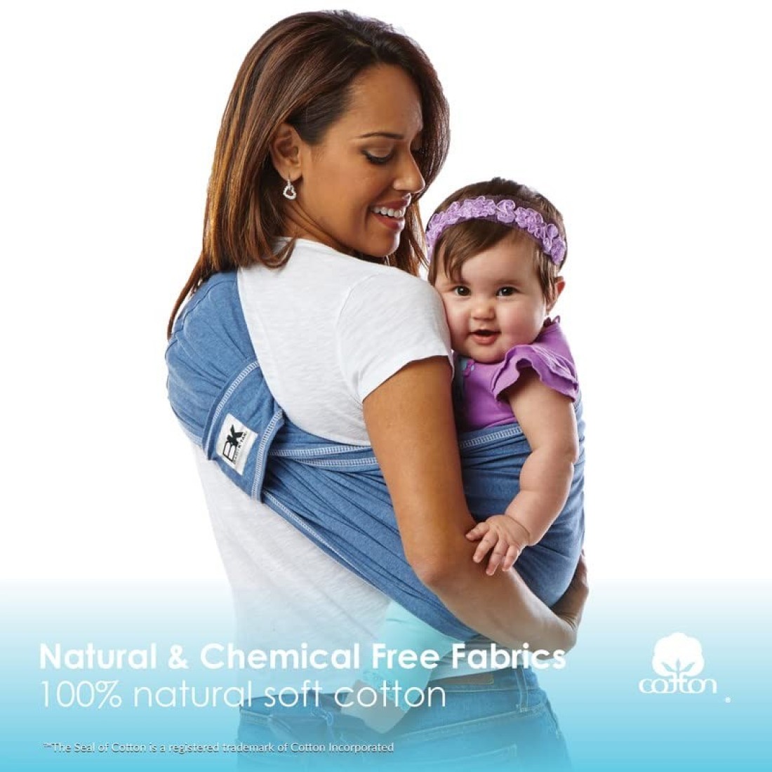 Original Baby Ktan Baby Carrier 1 Easy PreWrapped Soft SlipOn No Rings No Buckles 5 in 1 Baby Sling Gift The Best Hands Free Infant Wrap For Newborn to Toddler up to 35lb See Size Chart