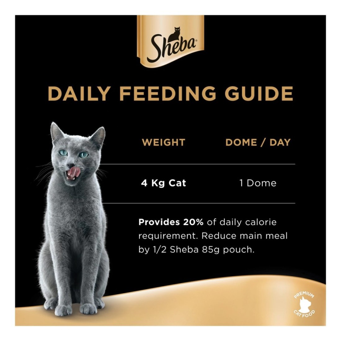 Sheba Chicken Filets with Shrimp and Tuna Wet Food for Cats, 60g