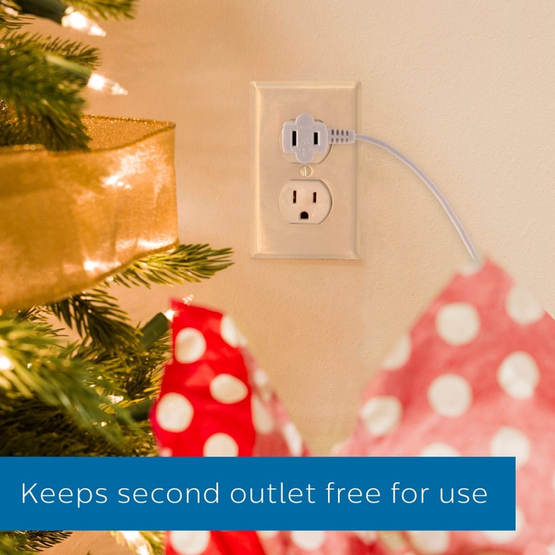 Philips Plugin Footswitch 9 Ft 1Outlet Flat Plug Extension Cord Flat Extension Cord with Switch ONOff 2 Prong Extension Cord 120V Long Extension Cord 1 Pack White 1 Pack SPS1036WF37