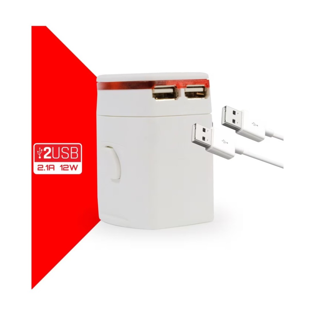 Elexon Universal Travel Adapter EL996 White