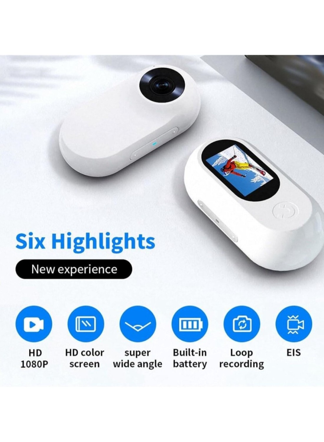 Yeasha,Panoramic Action Camera 360 Degree Motion Sensor Wide Wheel 64g Super Memory Bike Recorder For Living Room