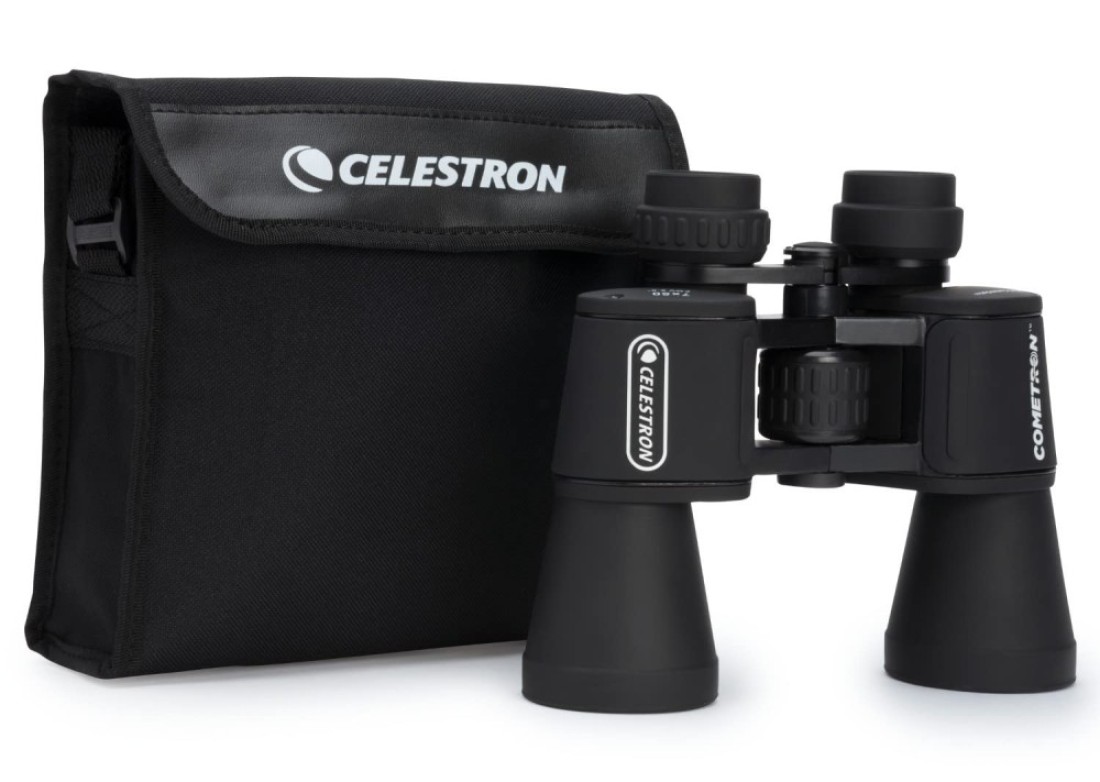 Celestron Cometron 7x50 Bincoulars Beginner Astronomy Binoculars Large 50mm Objective Lenses Wide Field of View 7X Magnification
