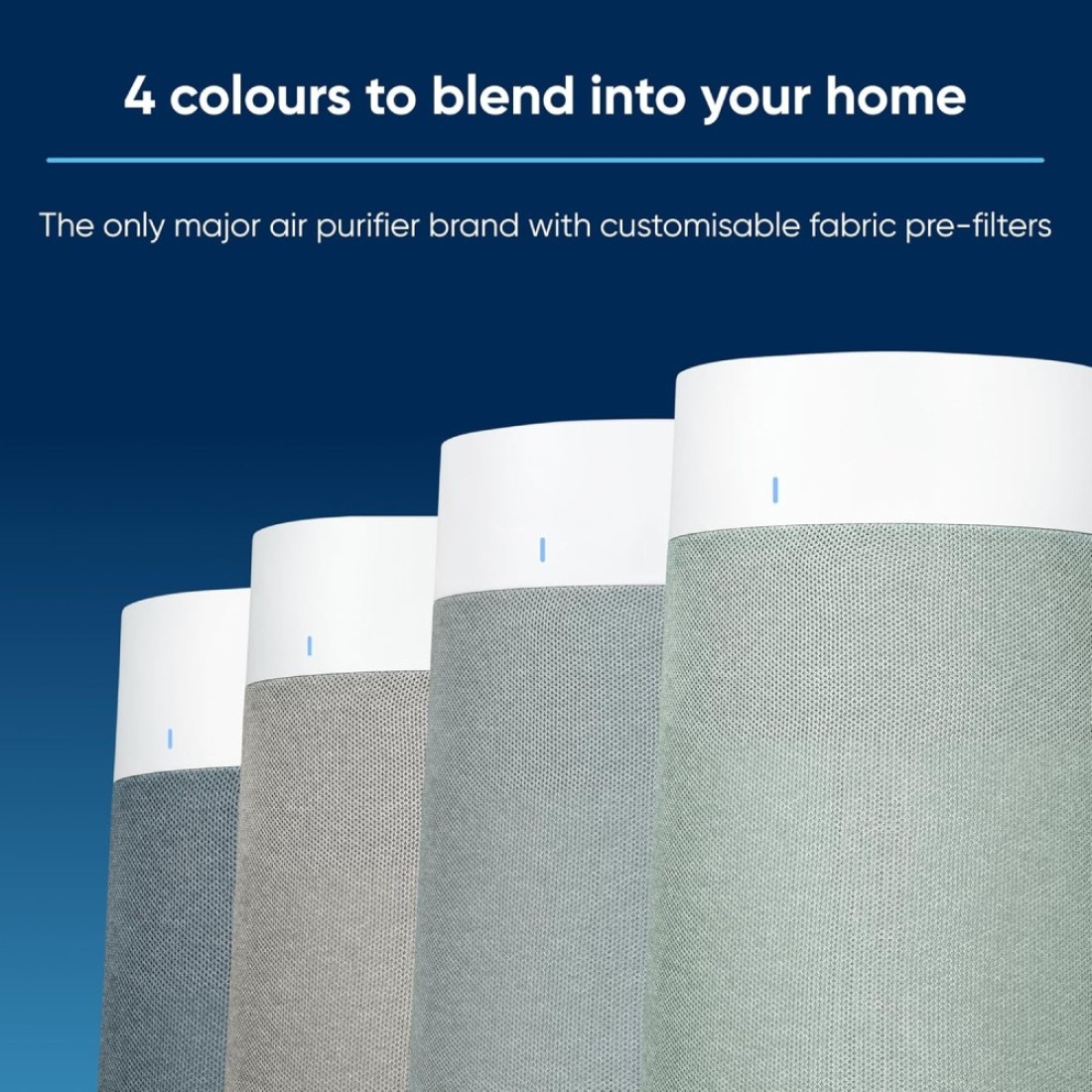 Blueair Genuine Prefilter Fabric Cover For Blue Max 3350I Air Purifier In Moss Green