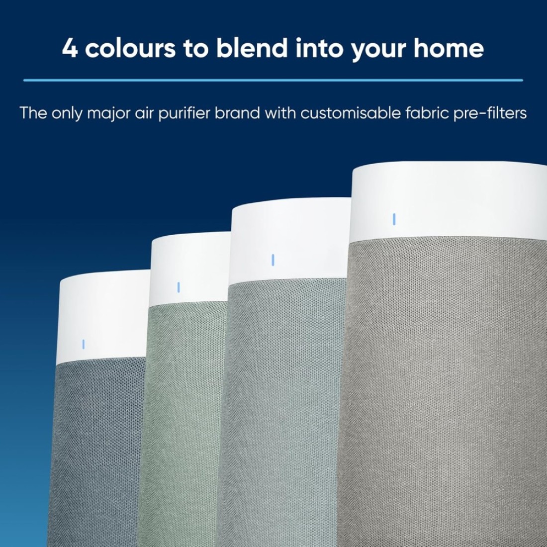 Blueair Genuine Prefilter Fabric Cover For Blue Max 3350I Air Purifier In Limestone Beige