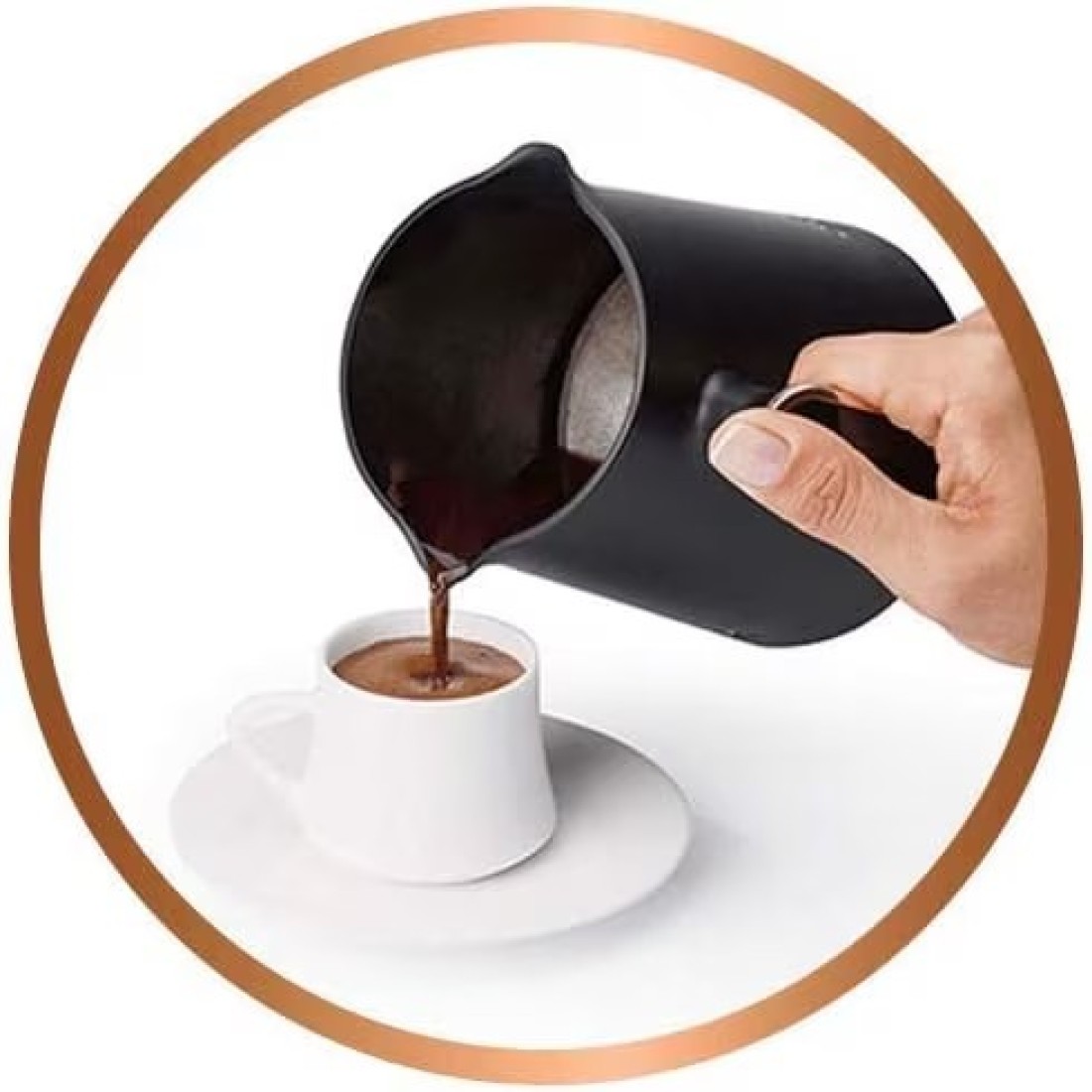 Arzum Okka Minio Semi Automatic Electric Turkish Coffee Machine, Gold