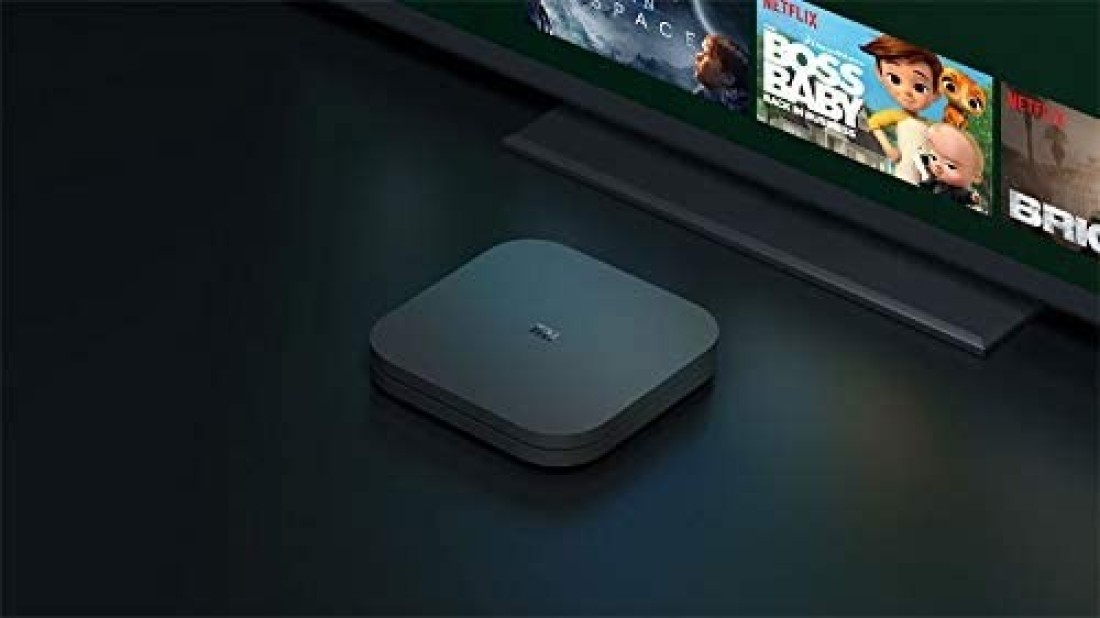 Xiaomi Global Version TV Box S Android 6.0 4K 8GB HD Wi-Fi Multi Language Youtube Dts Doly IPTV S, Black