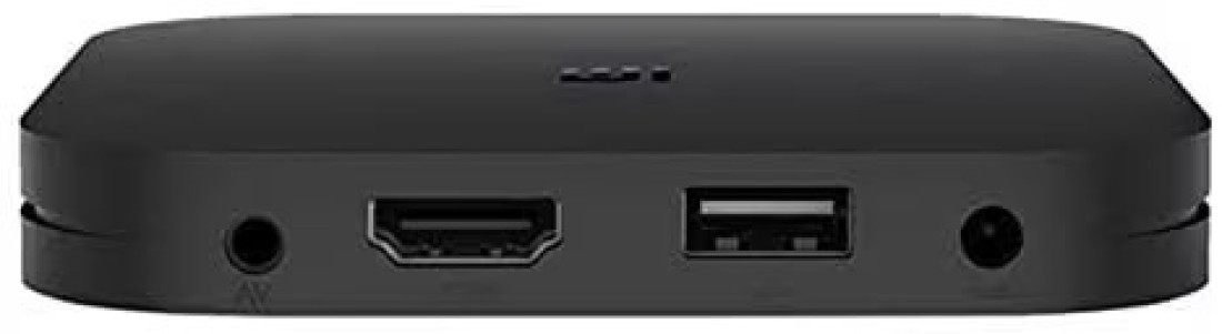 Xiaomi Mi Box S with 4K HDR Android TV Streaming Media Player Google Assistant Remote Official International Version - Black