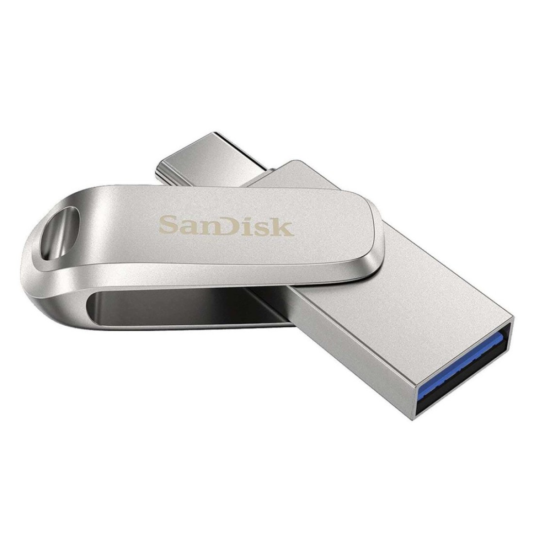 سان ديسك آلترا دوول درايف لوكس USB من النوع C سعة 512 غيغابايت - فضي