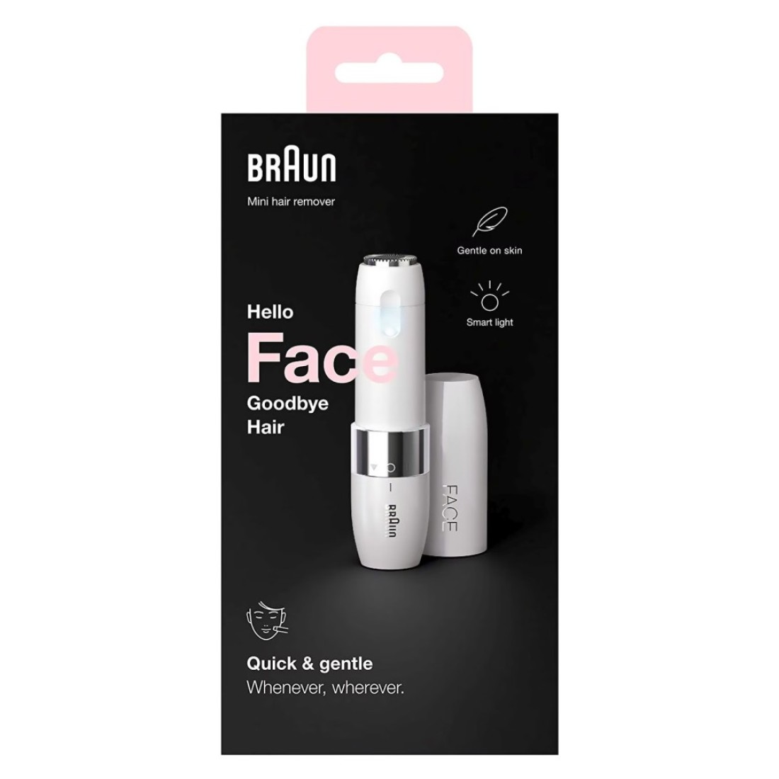 Braun Face Mini Hair Remover White FS1000