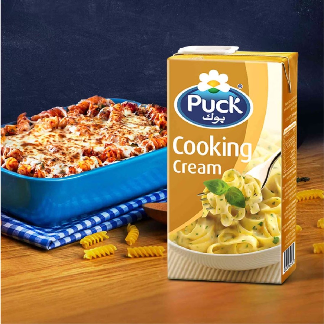 Puck Cooking Cream, 500ml Pack of 2