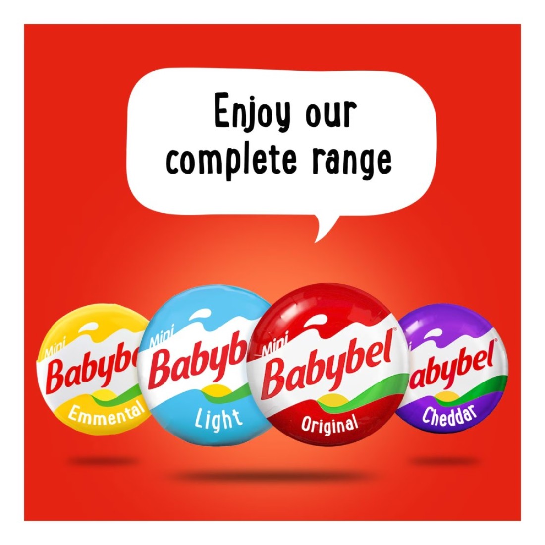 Mini Babybel Original Cheese Snack Pack of 12 Pieces 240g