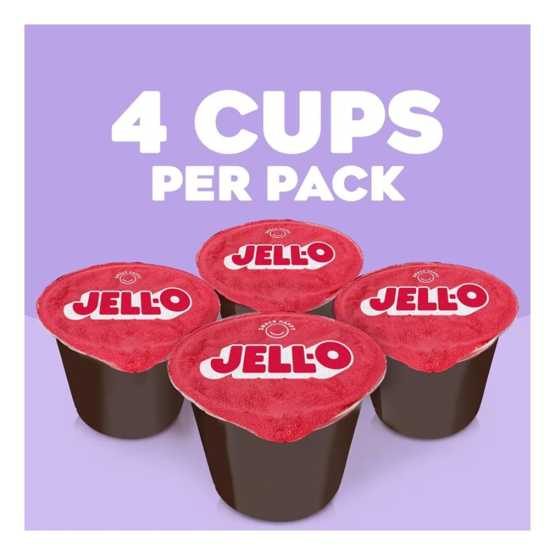 Jell-O Original Chocolate Ready To Eat Pudding Snack Cups 440g