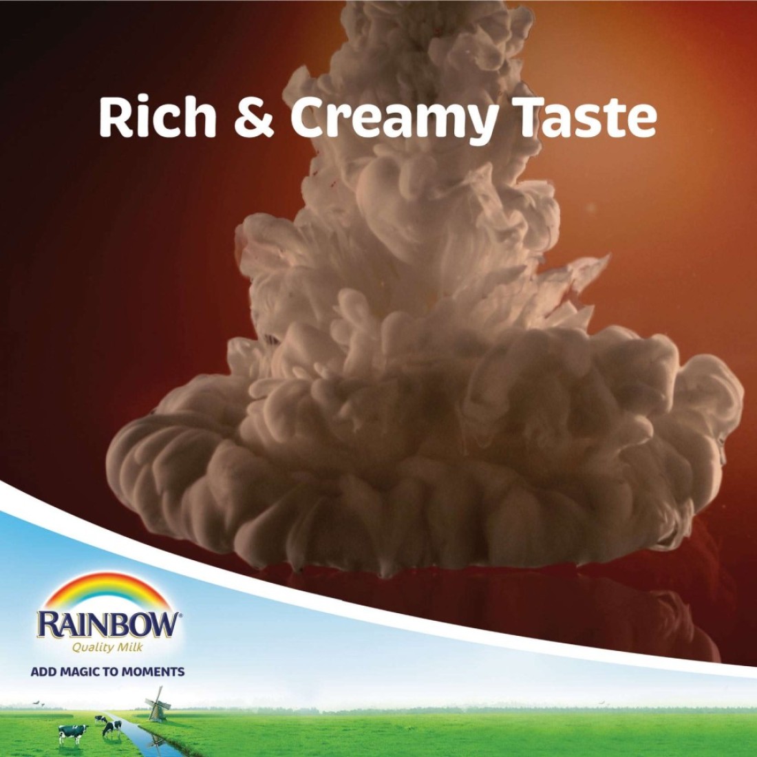 Rainbow Evaporated Milk 410g Pack of 48