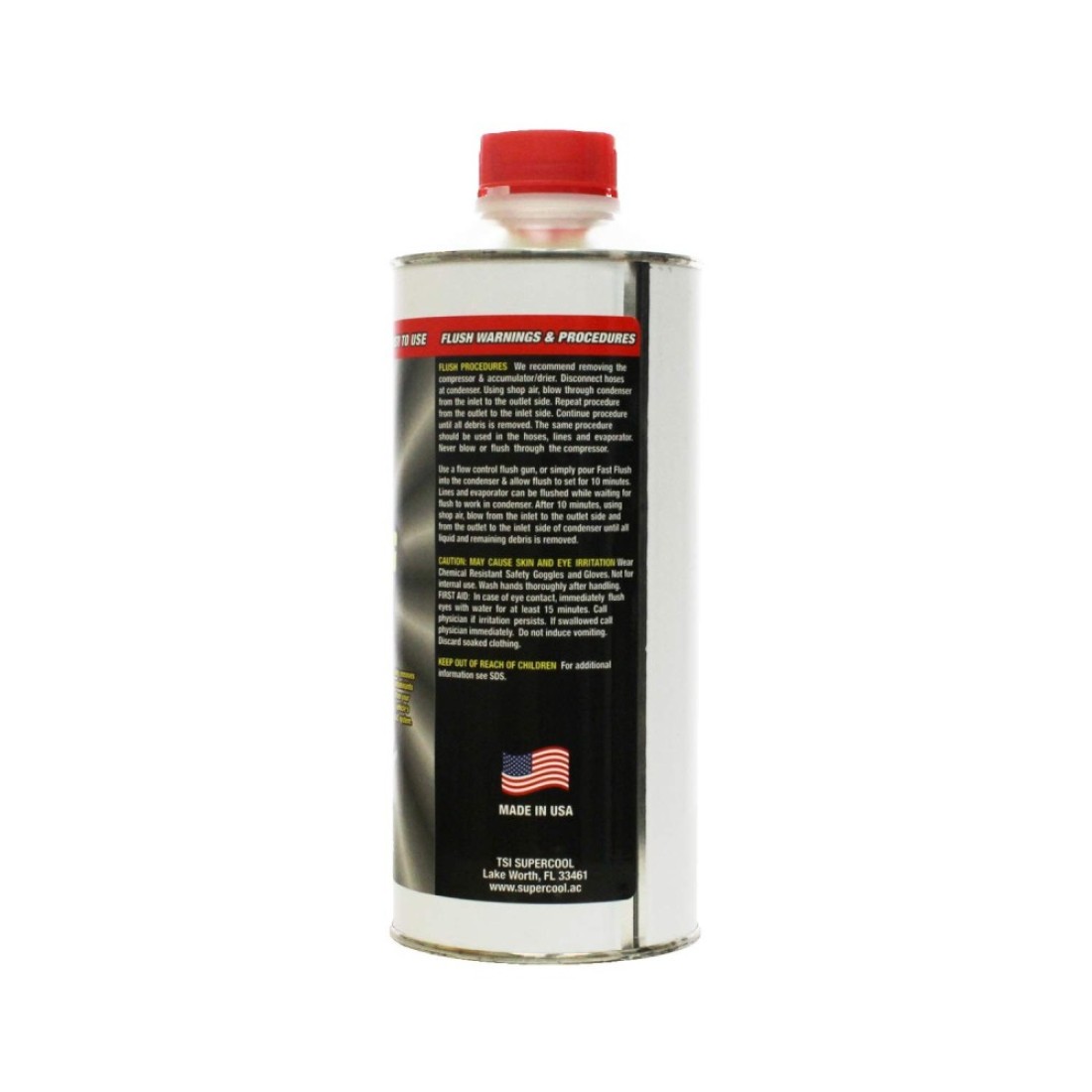 Supercool TSI FFQ HighTemp AC Flush 32 fl oz Flash Point Greater Than 250 F White