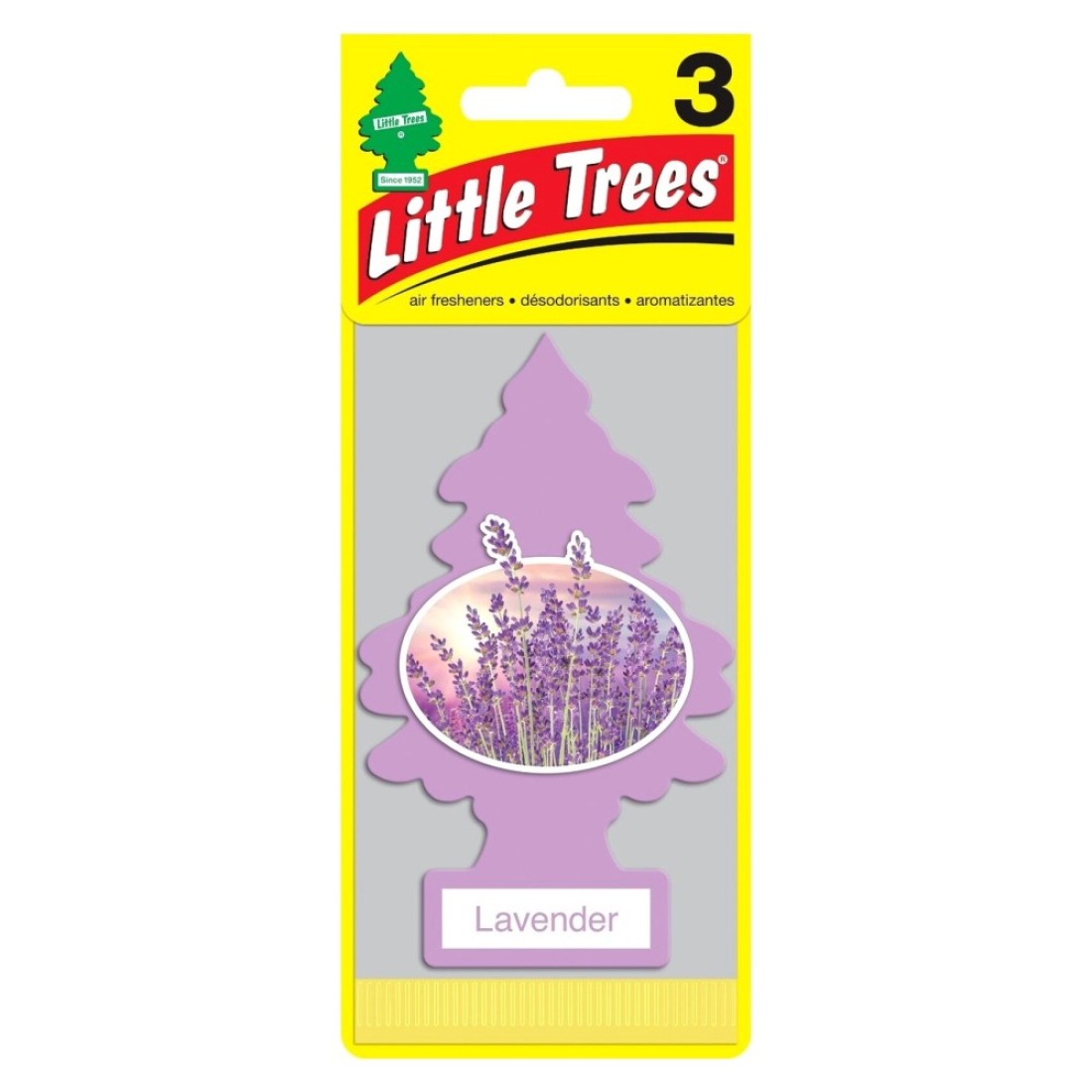 Little Trees Paper Air Freshener Vanilla Aroma 3 PCS