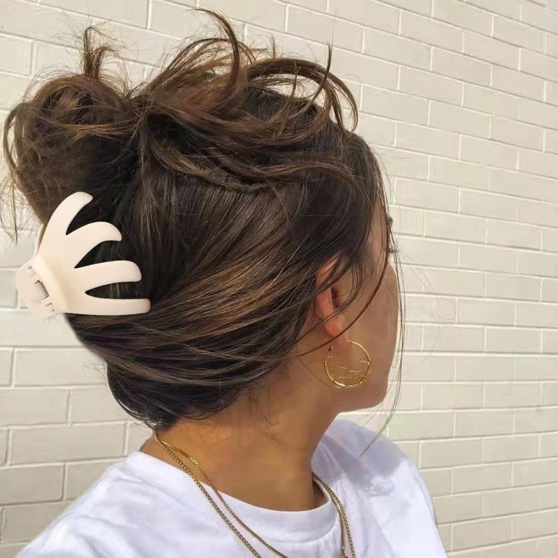 Hair Clips 5Pcs Octopus Matte Hair Claws for Women Large 315 Hair Clips for Thick Hair Nonslip Jaw Clips Hair Accessories