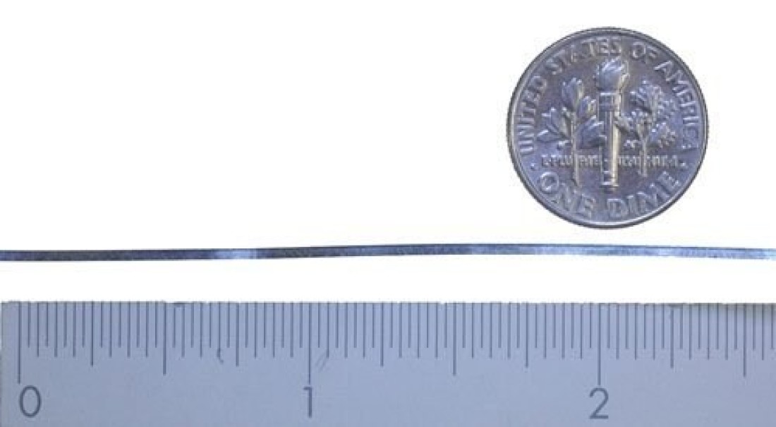 Bezel Wire Cloisonne Strip 999 Fine Silver Flat Very Thin 040 X 010 Qty24 Inches
