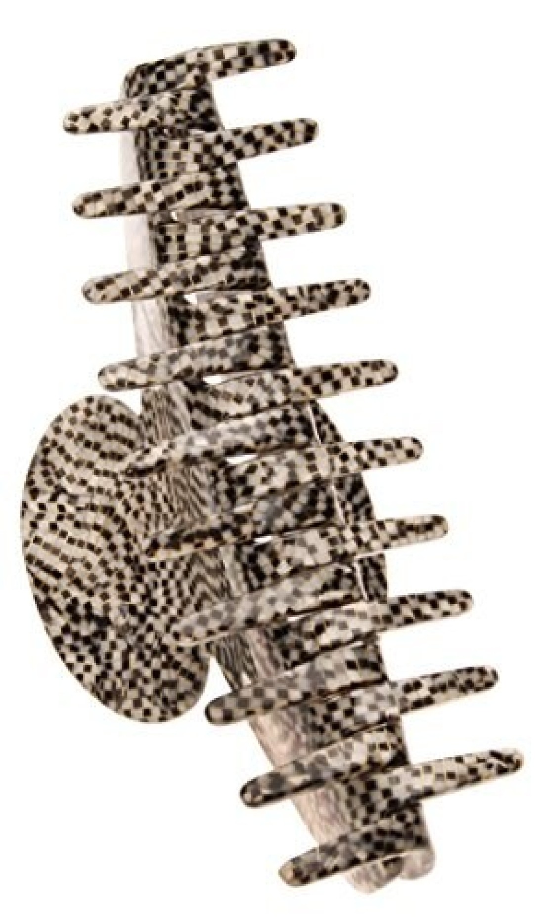 France Luxe Jumbo Couture Jaw Opera Silver
