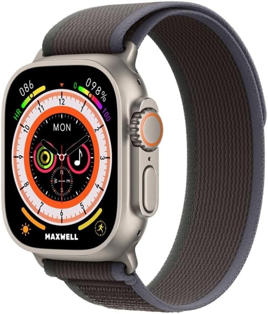 MAXWELL Smart Watch ultra 2 with dual strap
