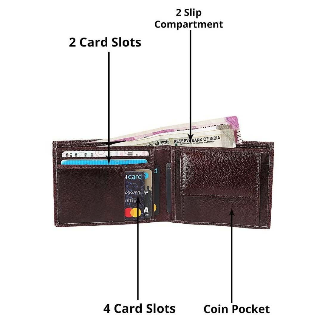 Genuine Leather Wallet - Ideal for Gifting and personal use