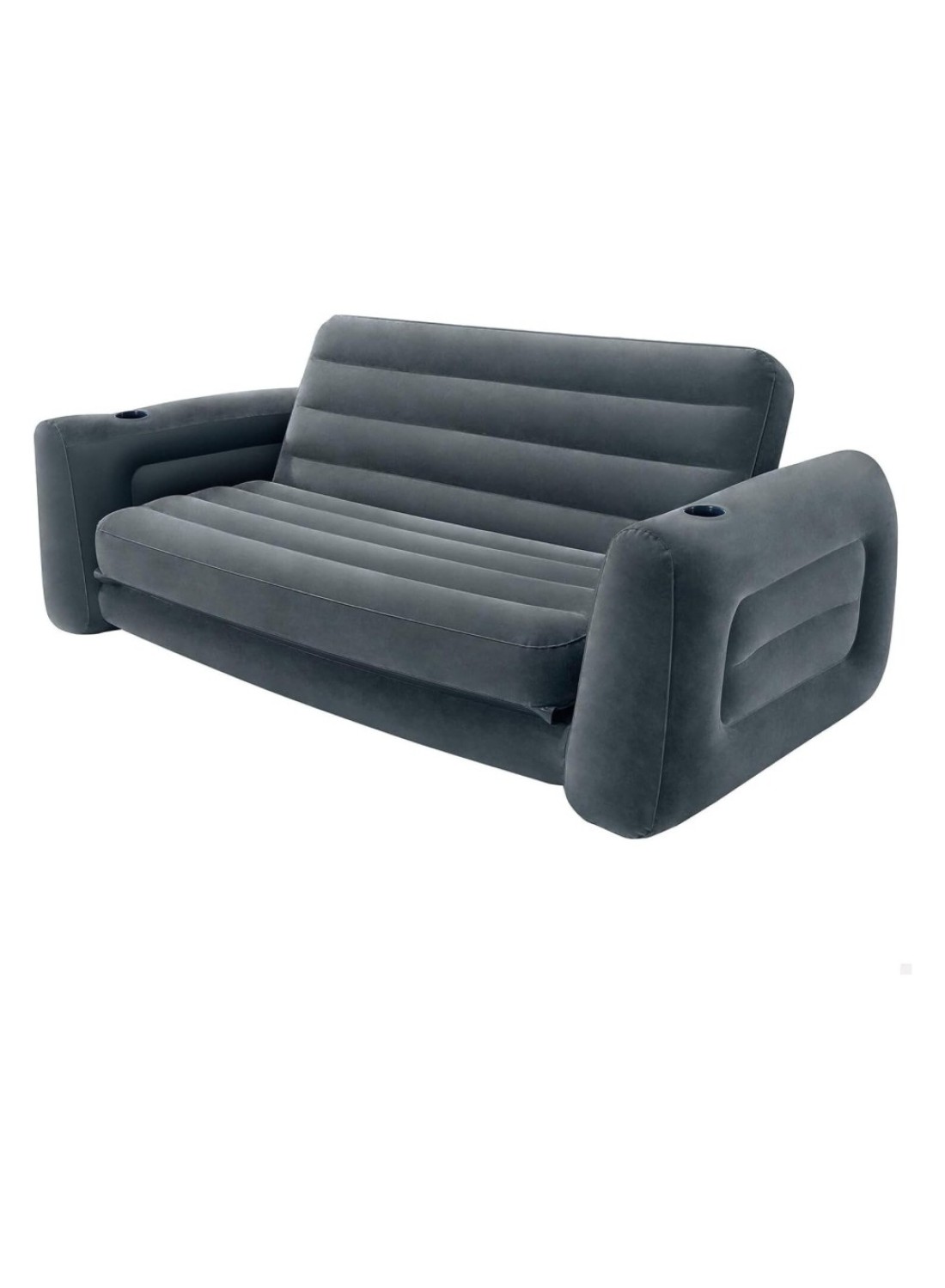 Yeasha,Inflatable Pull Out Sofa Chair Sleeper That Works As A Air Bed Mattress Twin.
