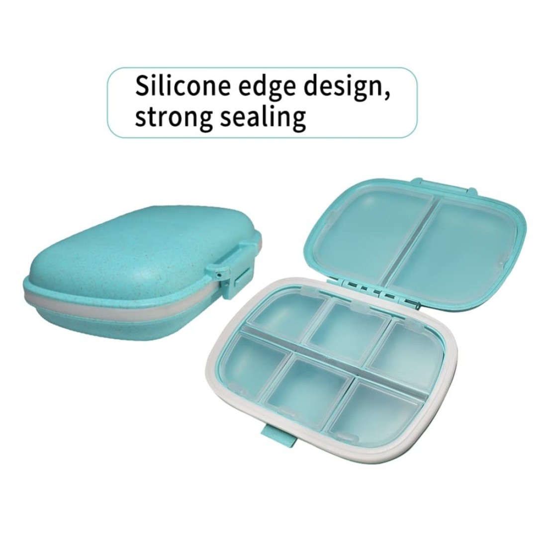 8 Compartments Pill Organizer Weekly Pill Organizer Pill Box Pill Case Medicine Organizer Travel Pill Organizer Pill Holder