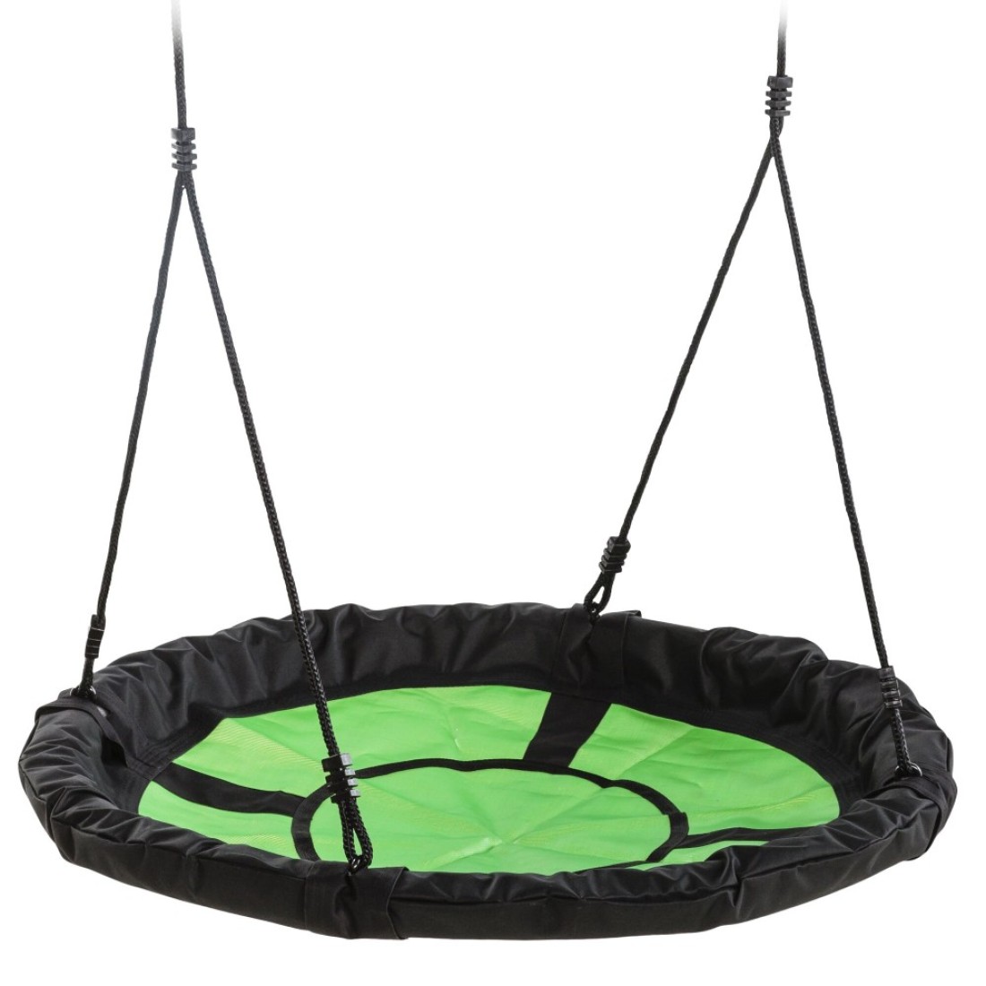 SwingNSlide NE 4630 Nest Swing Outdoor Swing with 40 Diameter Green Black