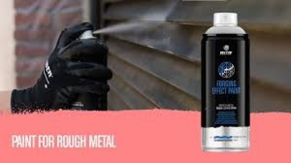 Montana Colors MTN PRO Forging Effect Paint - Black - Spray Paint 400ml