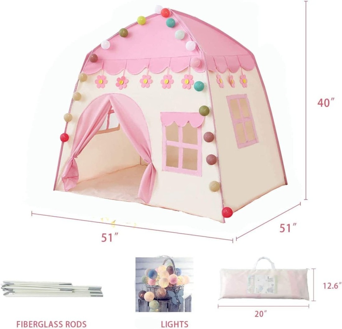 Children&#39;s Play Tent Child Folding Play Tent House For Kids Indoor Outdoor Games