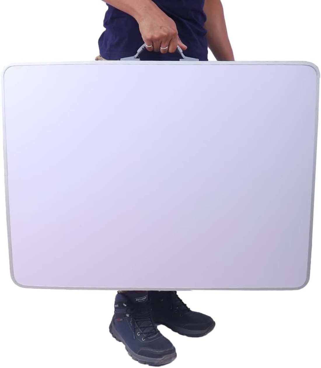 YATAI Portable Camping Table &ndash; Garden Parties Set - Easily Movable For BBQ Party &ndash; White Foldable Table Perfect Portable Design &ndash; Garden Furniture &ndash; Outdoor Camping Table