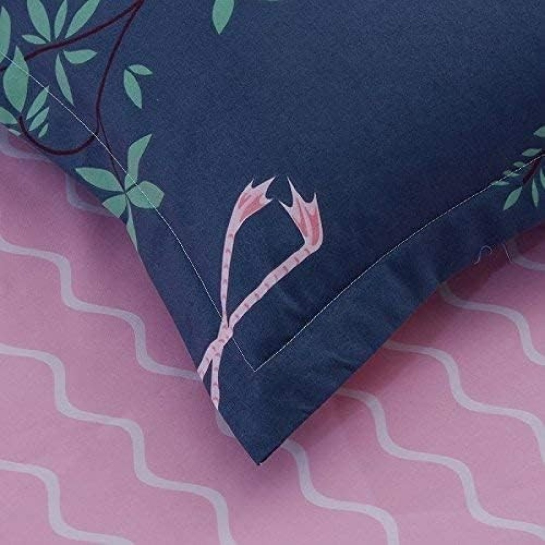 GOLDEN HOME 6-Piece King Size Duvet Cover Set, 1 Duvet Cover + 1 Fitted Sheet + 4 Pillow Cases, Microfibre, Muesli