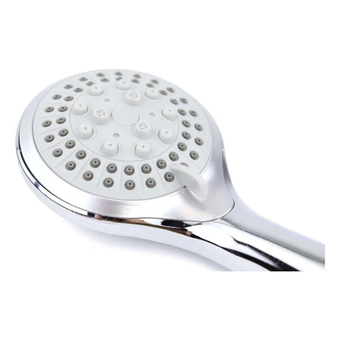 Home Pro 5 Function Chrome Plated Shower Head Silver