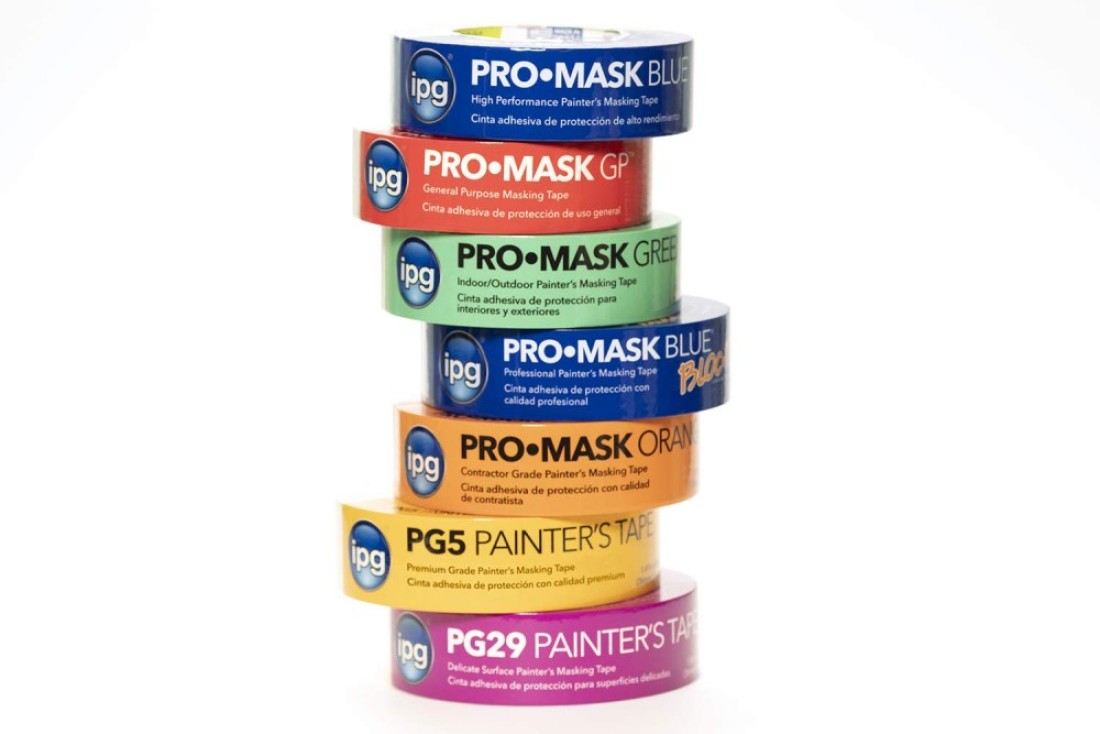 IPG ProMask Blue with BLOCIt Premium 14Day Masking Tape 094 x 60 yd Blue Single Roll