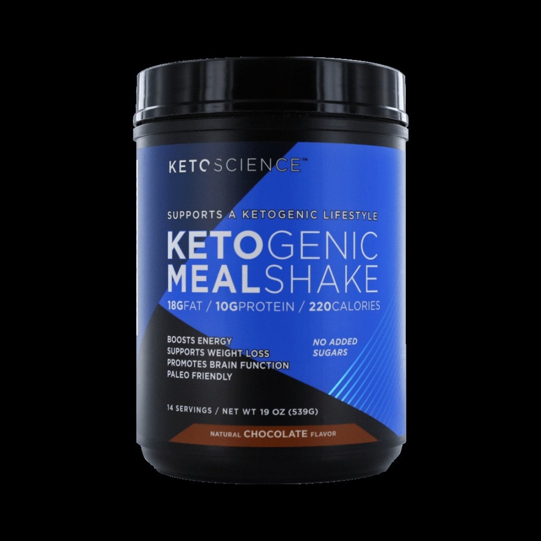 Keto Science Chocolate Cream Keto Meal Shake Powder 539g