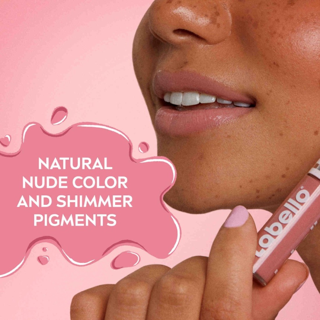 Labello Lip Oil Moisturising Lip Care Glossy Finish Dress Nude 5.5 ml