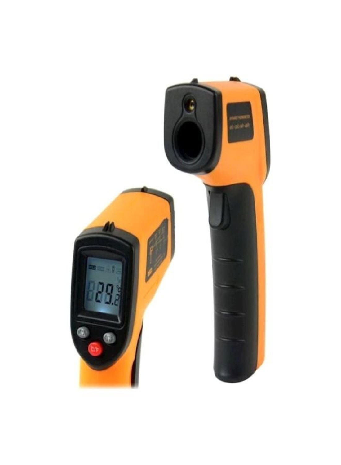Generic Infrared Ir Laser Digital Thermometer Yellow/Black