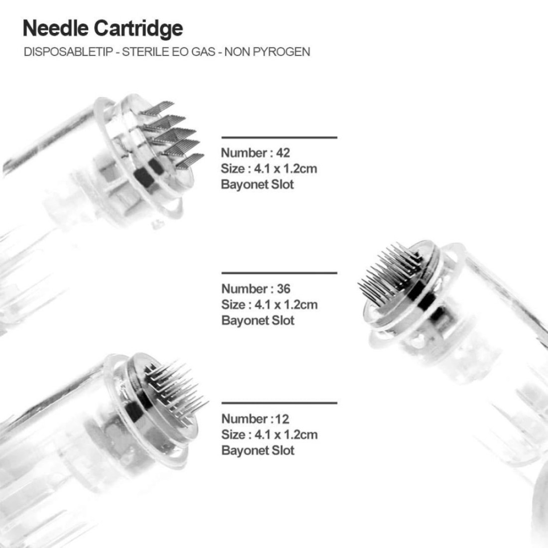 5pcs 36pin Needles Cartridges Replacement for M5 M7 N2 E30 Derma pen