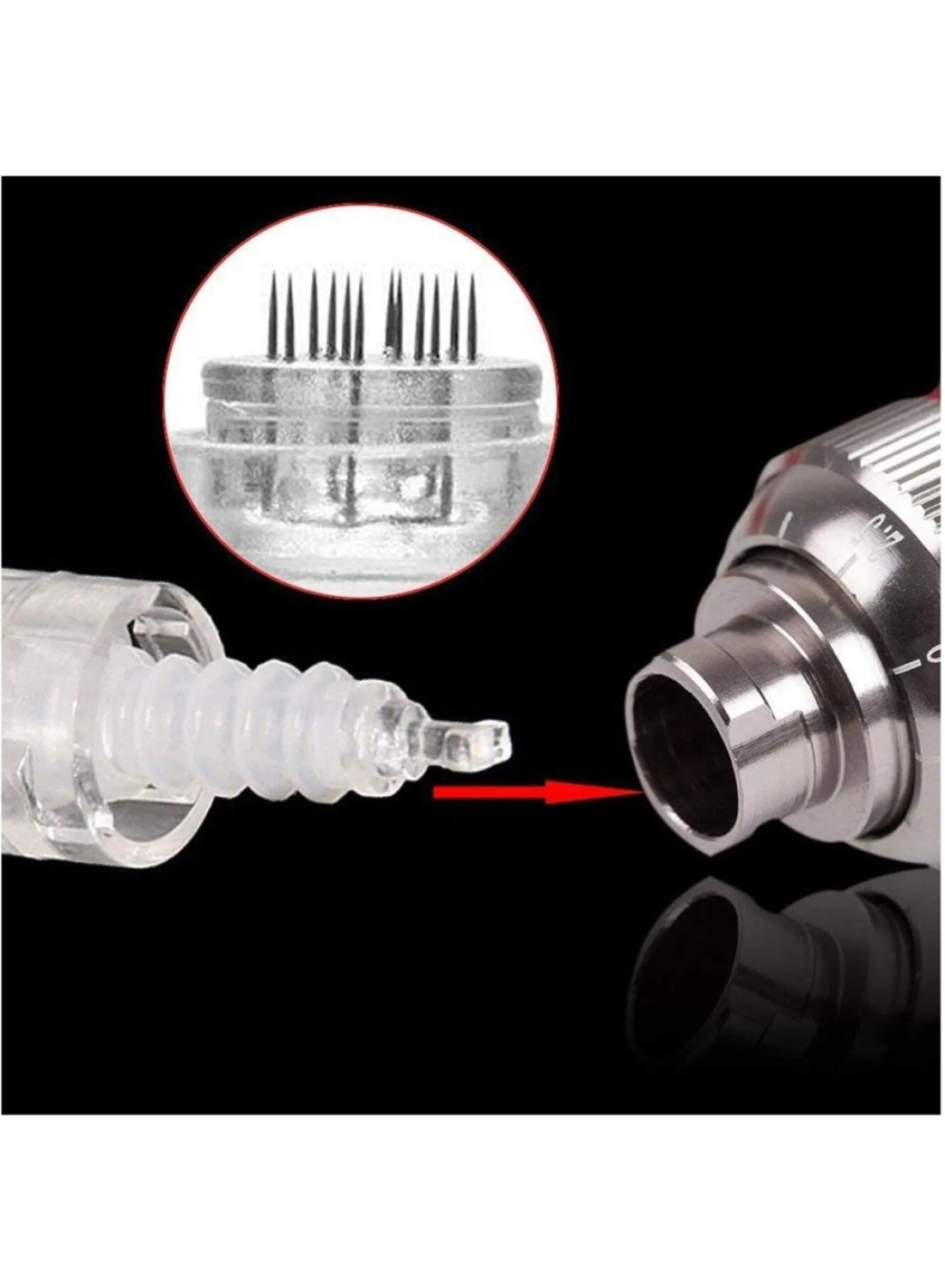 10Pcs 42 Pins Cartridges Replacement for M5 M7 N2 E30 Derma pen