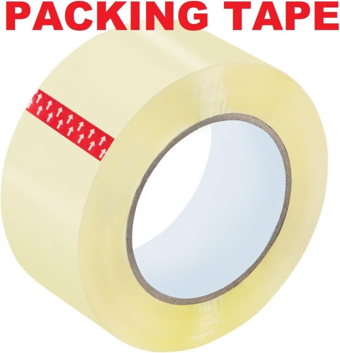 Multipurpose Carton Sealing &amp; Packing Tape 06 Pieces - AA Tape Clear Tape for Packing, 2 inch width x 100 Yards