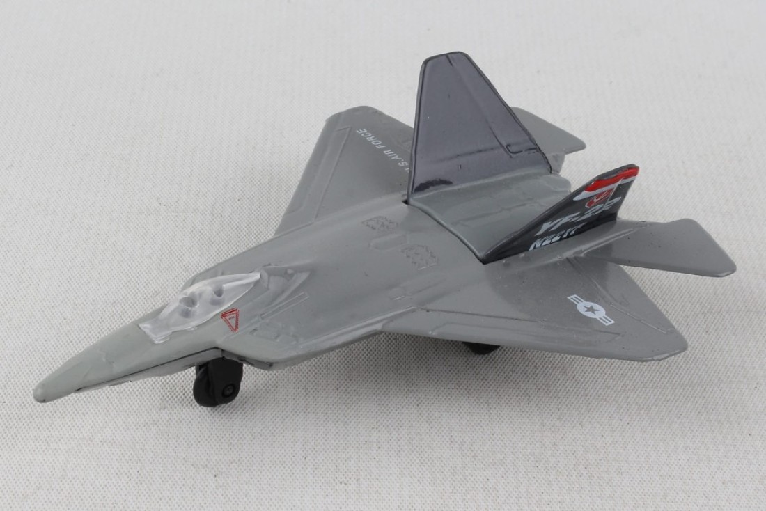 Daron F22 Raptor Dark Gray Military Colors Multicolor 12 oz