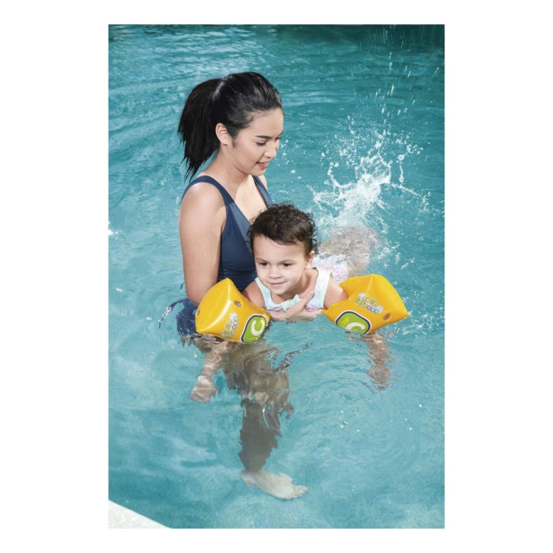 Bestway Swim Safe Armband Step C Yellow 25x15cm