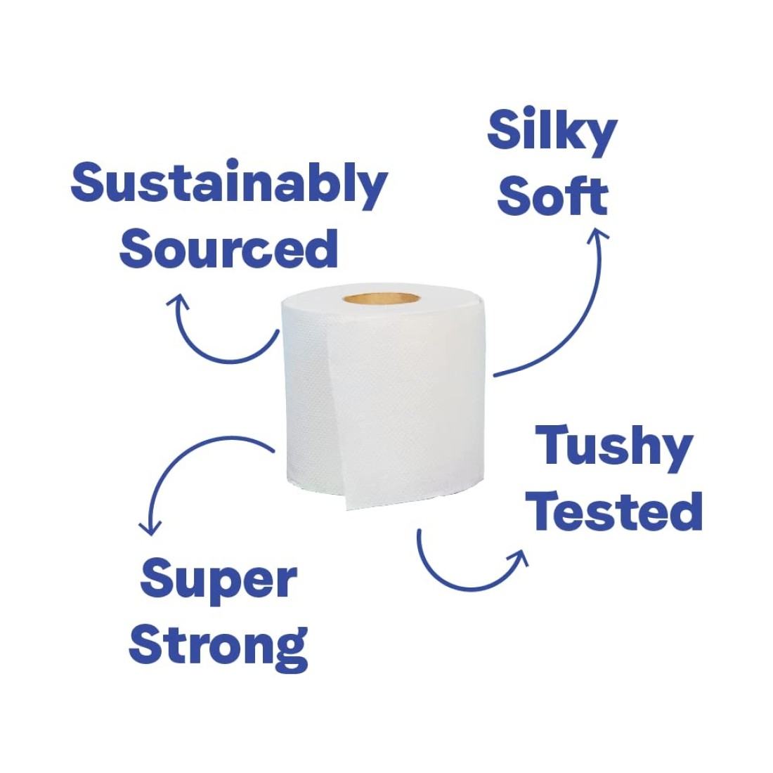 Repurpose 100 Bamboo Toilet Paper 3 Ply Tree Free Plastic Free Packaging 12 Rolls 300 Sheets per Roll FSC Certified