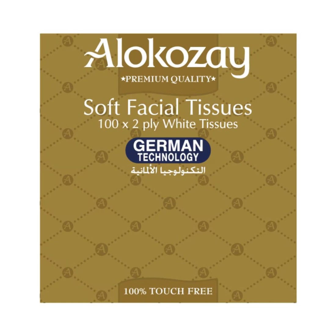 Alokozay 2 Ply Soft Facial Tissue 100 Sheets