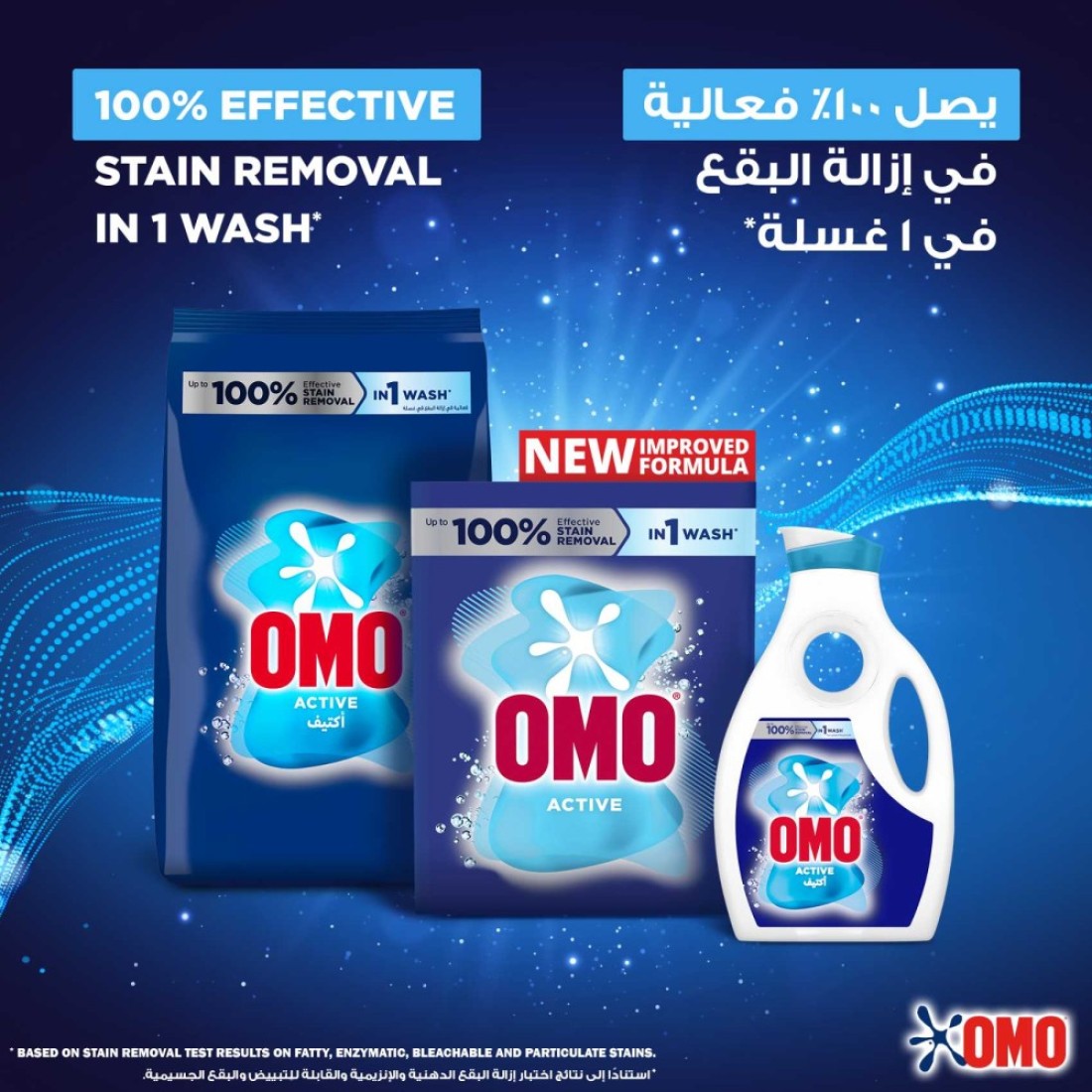 OMO Liquid Laundry Detergent Active 900ml