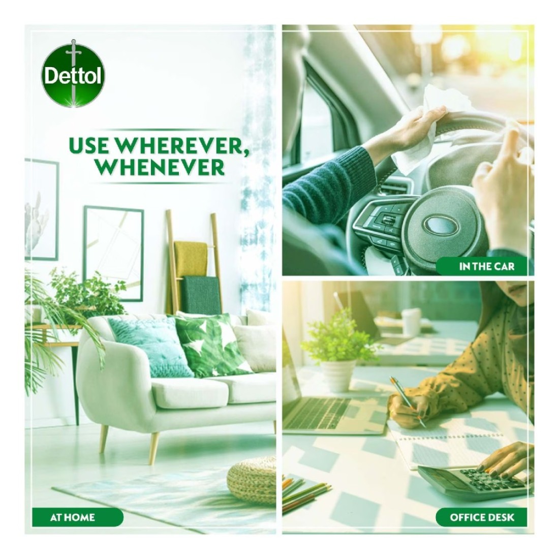 Dettol Anti-Bacteria 80 Wipes