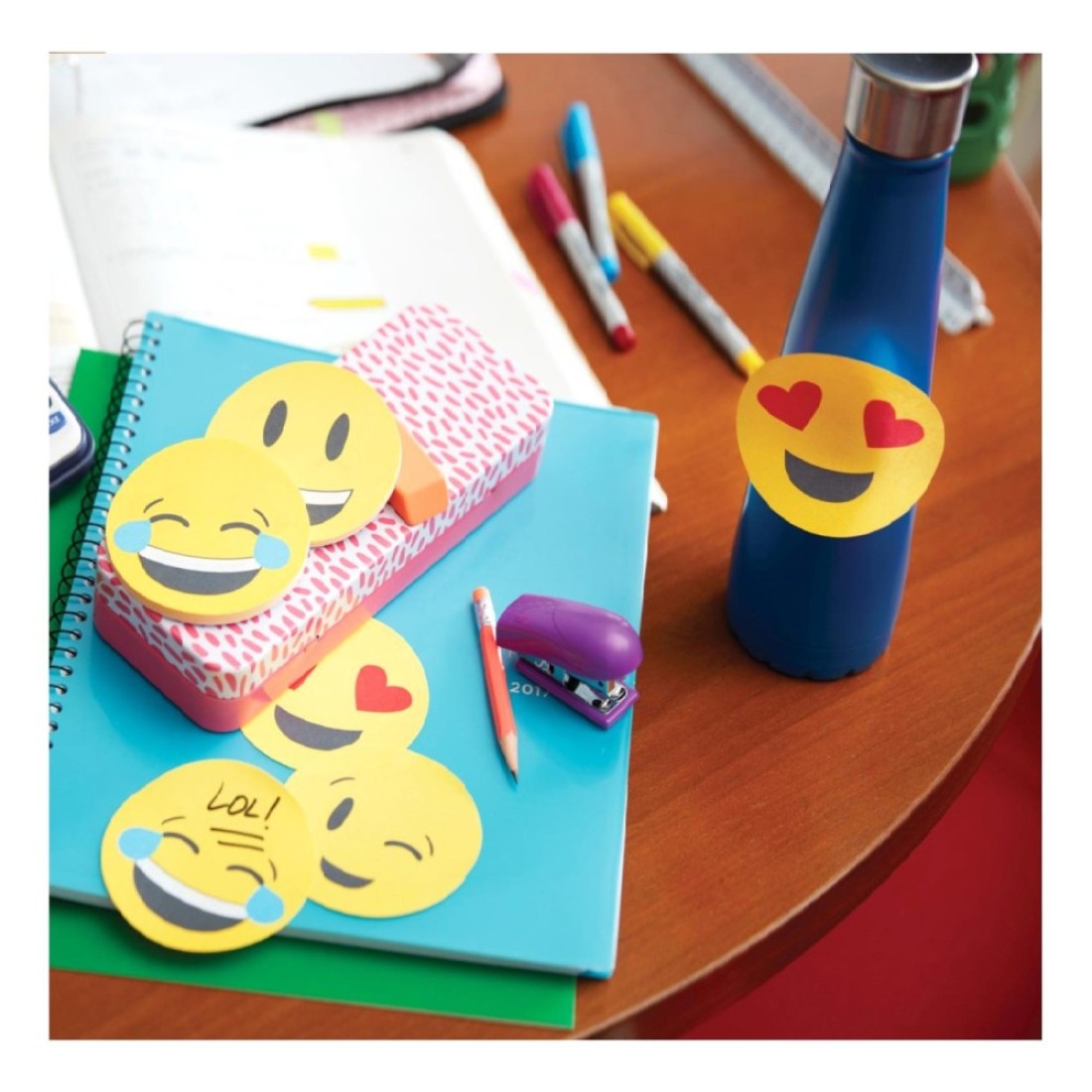 بوست-إت 4 تصميمات رموز تعبيرية مطبوعة BC-2030-EMOJI2 3x3 بوصة حزمة من 2 3M